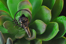 Load image into Gallery viewer, Amethyst Antler Power Wand Pendant