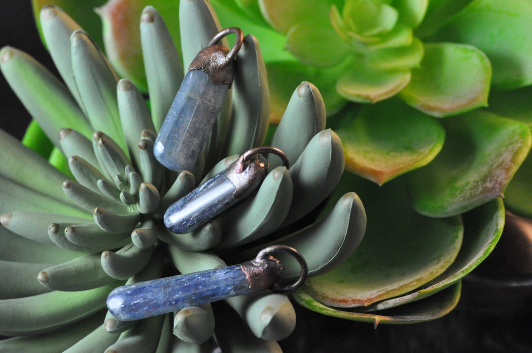 Blue Kyanite Truth Pendant